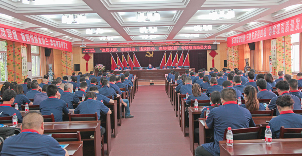 公司召開“違規決策、違規投資、違規擔保、違規招投標”專項整治動員大會