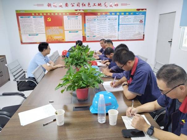 公司開展第三季度安全、環保、消防綜合檢查 